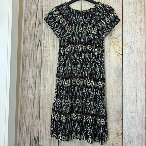 Loft Womens Tiered Swing Dress size Large Tall - Picture 8 of 13